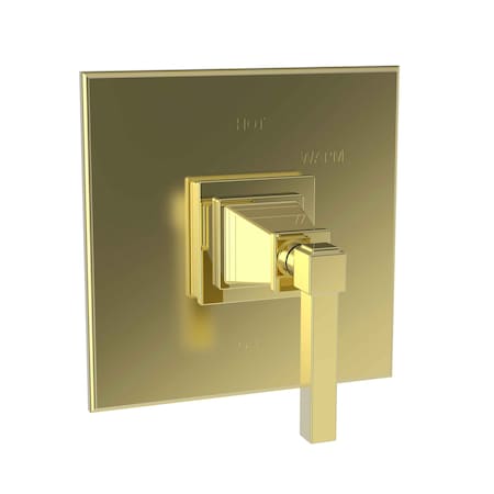 Newport Brass Shower Trim Plate W/ Handle. Less Showerhead, Arm And Flange, Brass 4-3144BP-03N